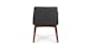Chantel Licorice Dining Armchair - Gallery View 5 of 12.