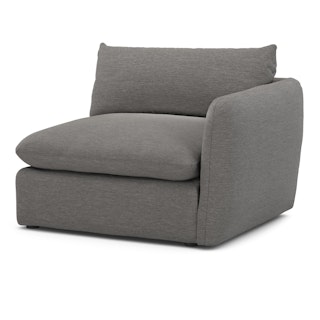 Leigh 46" Right Arm Module - Silver Gray