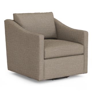 Landry 32.25" Swivel Lounge Chair - Napa Taupe