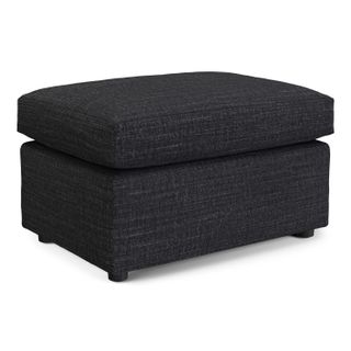 Landry 28" Ottoman - Napa Charcoal