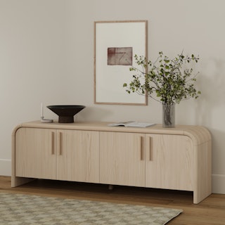 Faydra Natural Ash Media Unit