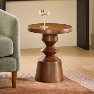 Gambit Side Table - Walnut