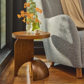 Falco Smoked Oak Side Table