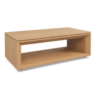 Suri 44" Rectangular Coffee Table - White Oak
