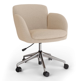 Bea Office Chair - Ratine Buff