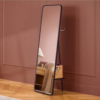 Obero Floor Mirror - Black