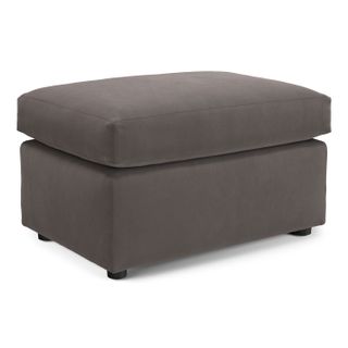 Landry 28" Velvet Ottoman - Hale Warm Gray