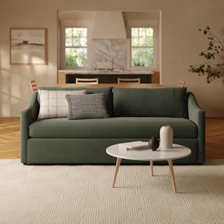 Landry 84.5" Velvet Sofa - Hale Fir Green