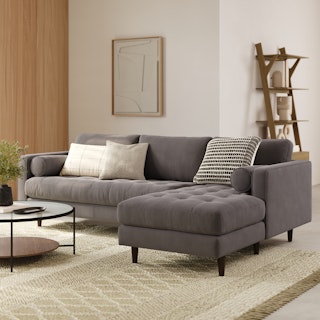 Sven Hale Warm Gray Right Sectional