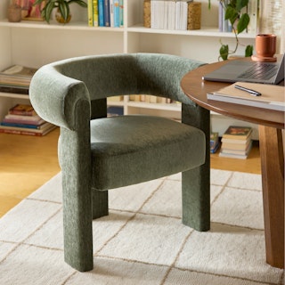 Everse Velvet Dining Chair - Melange Green