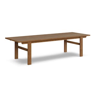 Gina 88.5" - 112" Extendable Dining Table - Smoked Oak