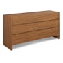 Leif 6-Drawer Double Dresser - Smoked Oak