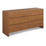 Leif 6-Drawer Double Dresser - Smoked Oak