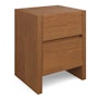 Leif 2-Drawer Nightstand - Smoked Oak