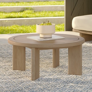 Daphne 31.5" Outdoor Coffee Table - Eucalyptus
