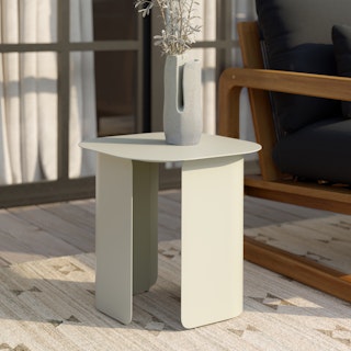Skane Outdoor Side Table - Taupe