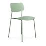 Ari Outdoor Stackable Dining Chair - Khaki Green