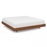Basi King Bed Frame - Smoked Oak