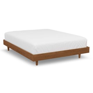 Basi Full Bed Frame - Smoked Oak