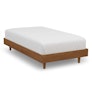 Basi Twin Bed Frame - Smoked Oak