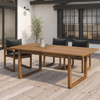 Laholm 81" Outdoor Dining Table - Acacia