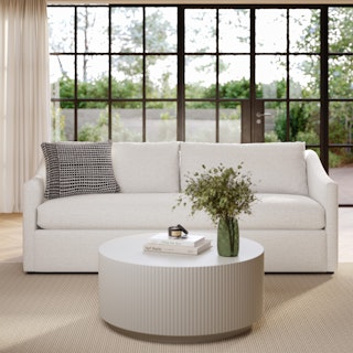 Landry Napa White Sofa