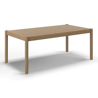 Rosa 75" Outdoor Dining Table - Eucalyptus