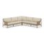 The Rosa Outdoor Sectional Set - Gallery View 1 of 6.