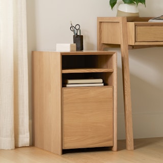 Fantol 14.5" File Cabinet - Natural Oak