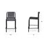 The Sarek Outdoor Bar Table x Counter Stool Bundle - Gallery View 1 of 6.