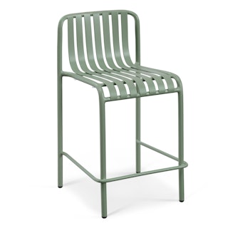 Sarek Outdoor Stackable Counter Stool - Khaki Green