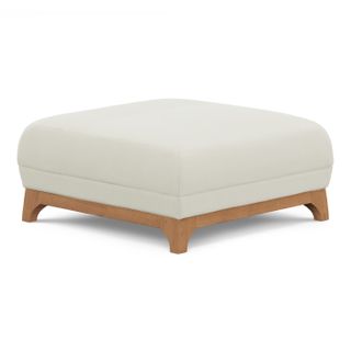 Ceni 35" Ottoman - Buckler Ivory