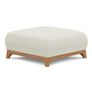 Ceni 35" Ottoman - Buckler Ivory