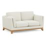 Ceni 61" Loveseat - Buckler Ivory