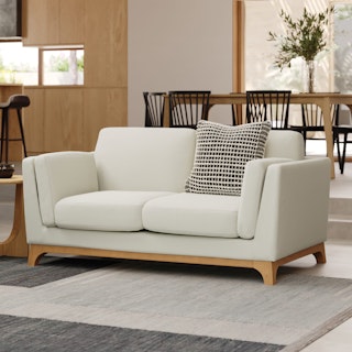 Ceni 61" Loveseat - Buckler Ivory