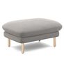 Sanders 35.5" Ottoman - Hestia Gray