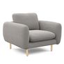Sanders 37" Lounge Chair - Hestia Gray