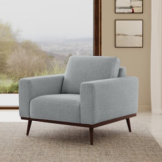Rhett 38.5" Lounge Chair - Harbor Gray