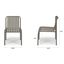 The Sarek Dining Table x Dining Chair x Armchair Bundle - Gallery View 1 of 8.