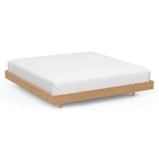 Basi King Bed Frame - White Oak