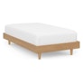 Basi Twin Bed Frame - White Oak