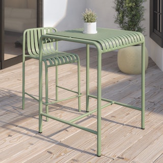 Sarek Outdoor Bar Table - Khaki Green
