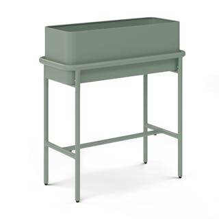 Marais Tall Outdoor Planter - Khaki Green