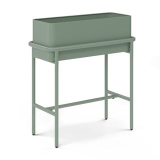 Marais Tall Outdoor Planter - Khaki Green