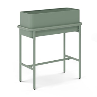 Marais Tall Outdoor Planter - Khaki Green