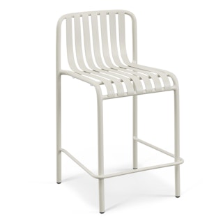 Sarek Outdoor Stackable Counter Stool - Taupe