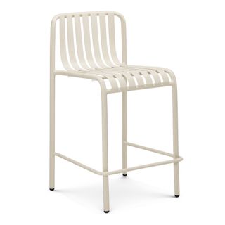 Sarek Outdoor Stackable Counter Stool - Taupe