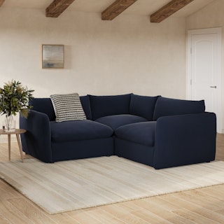 Leigh 87" Modular Corner Sectional - Hale Ink