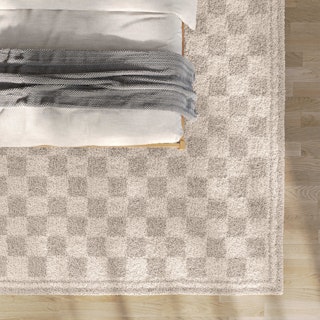 Alvin 9 x 12 Rug - Checkered Neutral