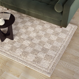 Alvin 5 x 8 Rug - Checkered Neutral